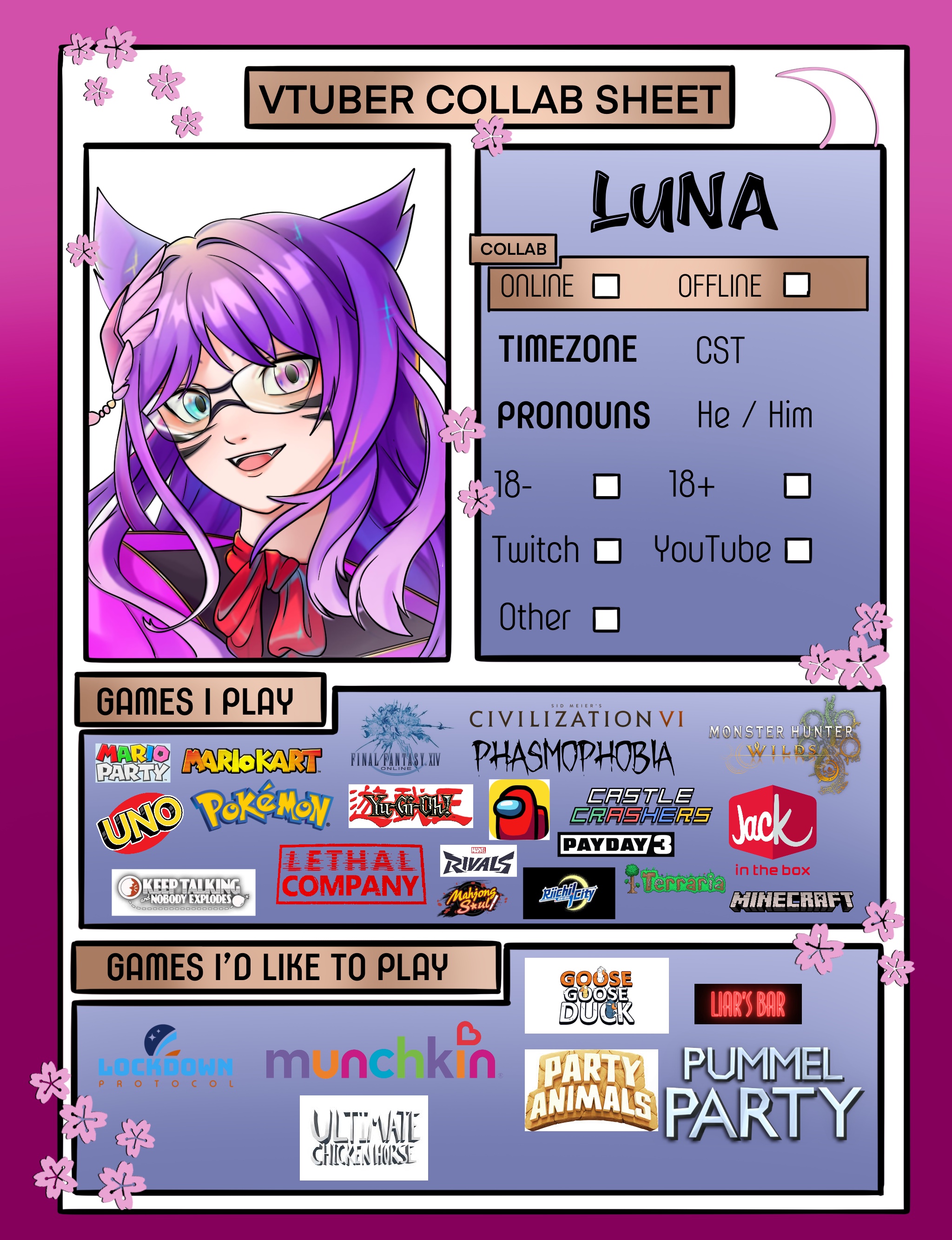 Collab Sheet — Luna